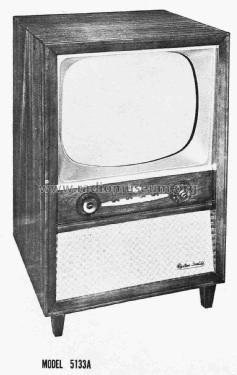 Silvertone 5133A Ch= 528.33500; Sears, Roebuck & Co. (ID = 2647665) Television