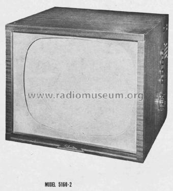 Silvertone 5160-2 Ch= 549.16100; Sears, Roebuck & Co. (ID = 2683408) Television