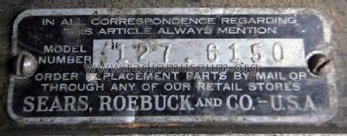 Silvertone 5212 Gas-O-Power Ch= 127.6150; Sears, Roebuck & Co. (ID = 1036159) Power-S