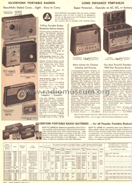 Silvertone 5227 Ch= 528.33200 Order=57K 05227; Sears, Roebuck & Co. (ID = 1602728) Radio