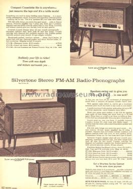 Silvertone 59 Ch= 528.53640 Ch= 528.59480 Order=57K 59L; Sears, Roebuck & Co. (ID = 1665637) Radio