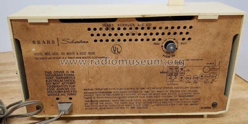 Silvertone 6031 Order=57P 6031; Sears, Roebuck & Co. (ID = 2966231) Radio