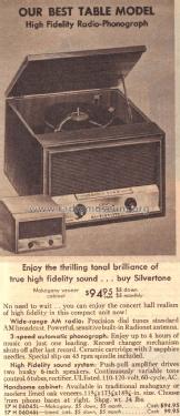 Silvertone 6045 Ch= 528.34900 Order=57H 06045L; Sears, Roebuck & Co. (ID = 1603495) Radio