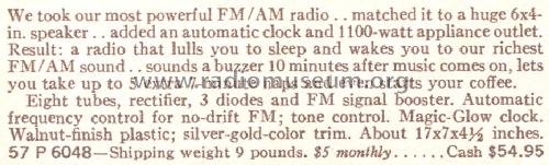 Silvertone 6048 Order=57P 6048; Sears, Roebuck & Co. (ID = 1698255) Radio