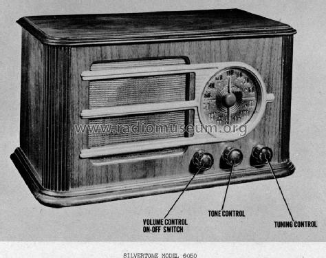 Silvertone 6050 Ch= 132.825-4; Sears, Roebuck & Co. (ID = 826803) Radio