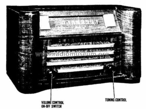 Silvertone 6052 Ch= 110.452; Sears, Roebuck & Co. (ID = 480377) Radio