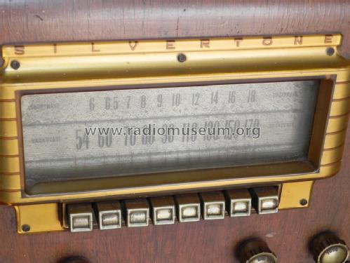 Silvertone 6092 Ch= 101.672-1B; Sears, Roebuck & Co. (ID = 1282675) Radio