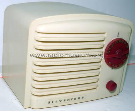 Silvertone 6107 Ch= 109.278; Sears, Roebuck & Co. (ID = 2029490) Radio