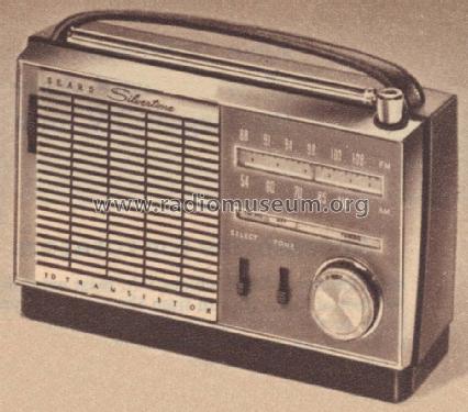 Silvertone 6217 Ch= 132.92301 Order=57P 6217; Sears, Roebuck & Co. (ID = 1696982) Radio