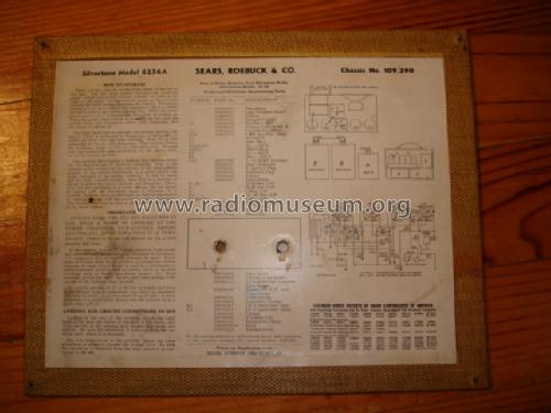 Silvertone 6256A; Sears, Roebuck & Co. (ID = 649778) Radio