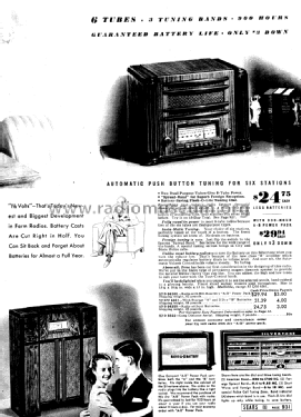 Silvertone 6361 Order= 57DM 6361 Ch= 101.579; Sears, Roebuck & Co. (ID = 1296762) Radio