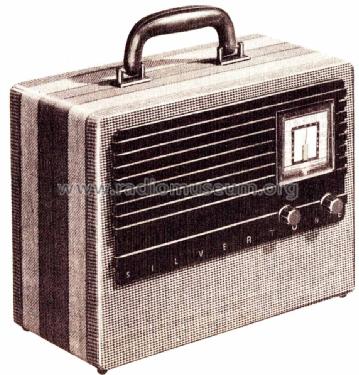 Silvertone Order= 57F 6541 Ch= 110.401; Sears, Roebuck & Co. (ID = 1291071) Radio