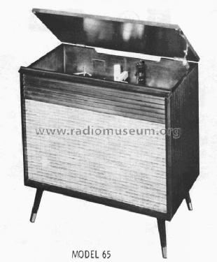 Silvertone 65 Ch= 528.53550 Ch= 528.59430; Sears, Roebuck & Co. (ID = 565061) Radio