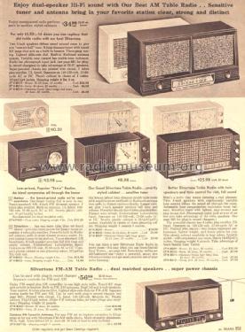 Silvertone 7000 Ch= 132.42000 Order=57D 7000; Sears, Roebuck & Co. (ID = 1646277) Radio