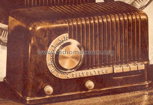 Silvertone 7004 Commentator Ch= 132.812-2 and -2A, -2B; Sears, Roebuck & Co. (ID = 1317430) Radio