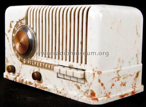 Silvertone 7008 Commentator Ch= 132.812 and -A, -B; Sears, Roebuck & Co. (ID = 1296227) Radio