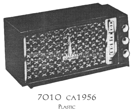 Silvertone 7010 Ch= 132.40000; Sears, Roebuck & Co. (ID = 1864220) Radio