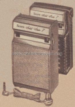 Silvertone 7204 Order= 57B 7204; Sears, Roebuck & Co. (ID = 1709921) Radio