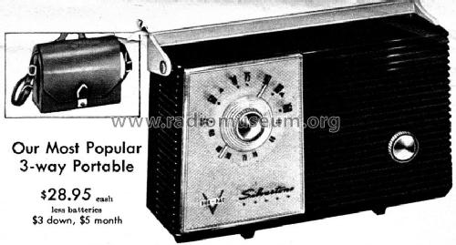 Silvertone Dur-Pac 7217 Ch= 528.33300; Sears, Roebuck & Co. (ID = 1737620) Radio