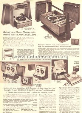 Silvertone 7282 Ch= 528.63690 and 528.69650 Order= 57B 7282N; Sears, Roebuck & Co. (ID = 1714552) Radio