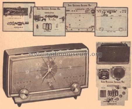 Silvertone 7499 Clock-Radio Kit Order=57H 7499; Sears, Roebuck & Co. (ID = 1652904) Kit