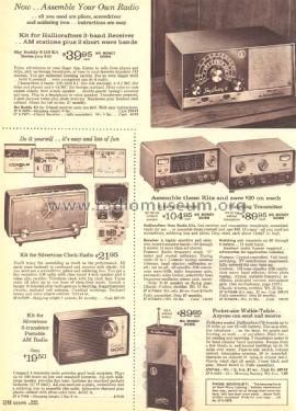 Silvertone 7499 Clock-Radio Kit Order=57H 7499; Sears, Roebuck & Co. (ID = 1652906) Kit