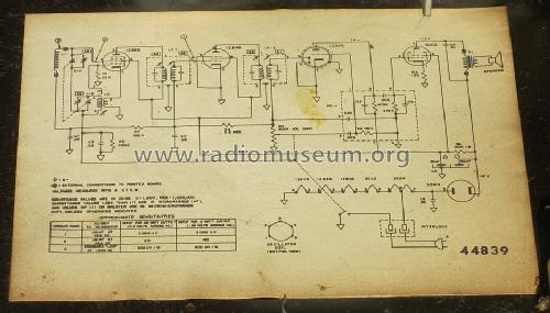 Silvertone 8002 Ch= 132.42600 Order=57D 8002; Sears, Roebuck & Co. (ID = 1390784) Radio