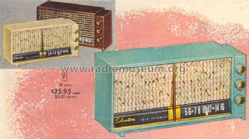 Silvertone 8009 Order=57D 8009; Sears, Roebuck & Co. (ID = 1630982) Radio