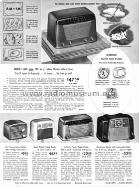 Silvertone 8010 Ch= 132.840; Sears, Roebuck & Co. (ID = 1318662) Radio