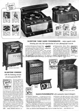 Silvertone 8070 Ch= 101.817-1A; Sears, Roebuck & Co. (ID = 1320421) Radio