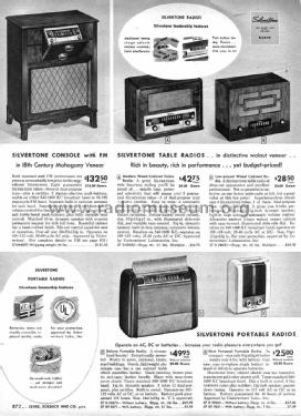 Silvertone 8097 + 8097A Ch= 101.825-4; Sears, Roebuck & Co. (ID = 1318644) Radio