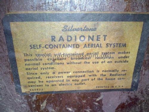 Silvertone 8097 Ch= 101.825-3G; Sears, Roebuck & Co. (ID = 1861322) Radio