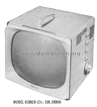 Silvertone 8100GR Ch= 528.50060; Sears, Roebuck & Co. (ID = 2538229) Television