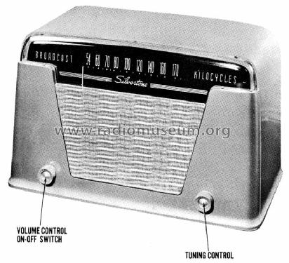 Silvertone 8200 Ch= 101.800-2B; Sears, Roebuck & Co. (ID = 450153) Radio