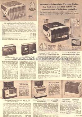 Silvertone 8204 Gray Ch= 132.42501 Order=57D 8204; Sears, Roebuck & Co. (ID = 1646204) Radio