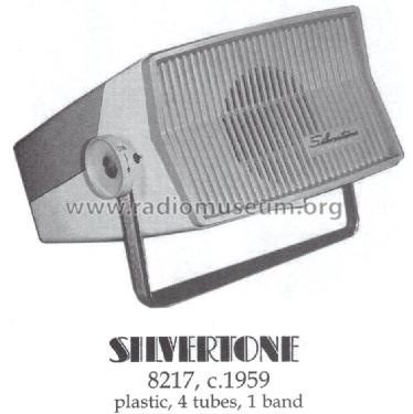 Silvertone DUR-PAK 8217 Ch= 528.53110 Order=57D 8217; Sears, Roebuck & Co. (ID = 1474212) Radio