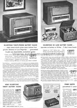 Silvertone 8231 ; Sears, Roebuck & Co. (ID = 1325099) Radio