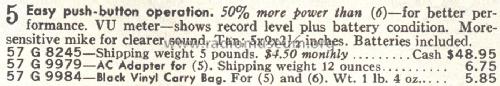 Silvertone 8245 Order=57G 8245; Sears, Roebuck & Co. (ID = 1678964) R-Player