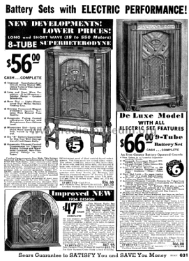 Silvertone 8-Tube Superheterodyne Order= 57DM 1713; Sears, Roebuck & Co. (ID = 1267079) Radio