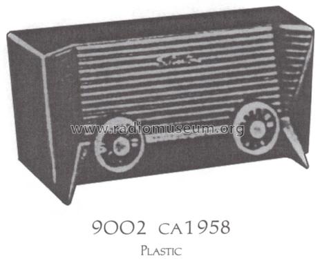 Silvertone 9002 Ch= 132.44300 Order=57Y 9002; Sears, Roebuck & Co. (ID = 1518097) Radio