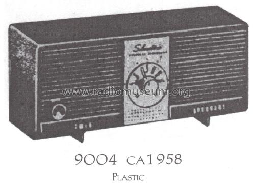 Silvertone 9004 Ch= 132.44400 Order=57Y 9004; Sears, Roebuck & Co. (ID = 1518100) Radio