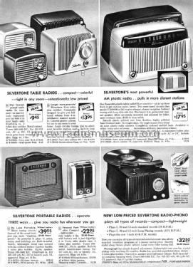 Silvertone 9005 Ch= 132.858 Order=57E 09005; Sears, Roebuck & Co. (ID = 1322767) Radio