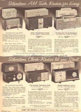Silvertone 9006 Ch= 132.44400 Order=57Y 9006; Sears, Roebuck & Co. (ID = 1638323) Radio