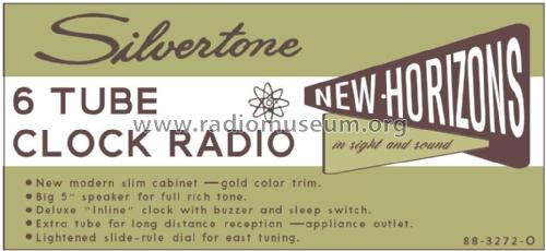 Silvertone 9025 Ch= 528.53420 Order=57Y 9025; Sears, Roebuck & Co. (ID = 2999646) Radio