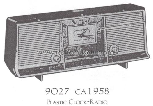 Silvertone 9027 Ch= 528.53730; Sears, Roebuck & Co. (ID = 1518115) Radio