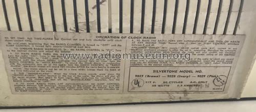 Silvertone 9027 Ch= 528.53730; Sears, Roebuck & Co. (ID = 2791927) Radio