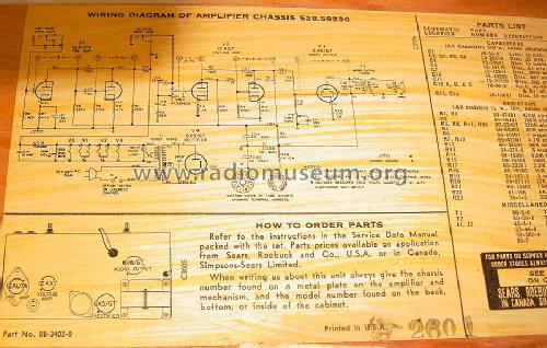 Silvertone 9075 Ch= 528.59230; Sears, Roebuck & Co. (ID = 970440) Ampl/Mixer