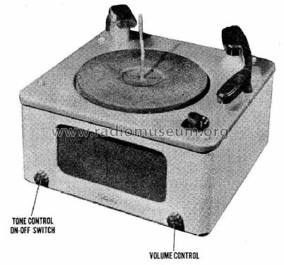 Silvertone Order= 57B 9153 Ch= 435.417; Sears, Roebuck & Co. (ID = 459429) R-Player