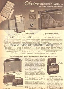 Silvertone 9204 Ch= 132.43600 Order=57Y 9204; Sears, Roebuck & Co. (ID = 1637889) Radio