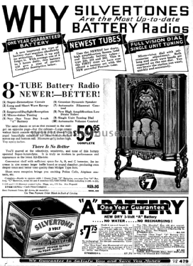 Silvertone Batteries and Storage Batteries ; Sears, Roebuck & Co. (ID = 1264518) Power-S